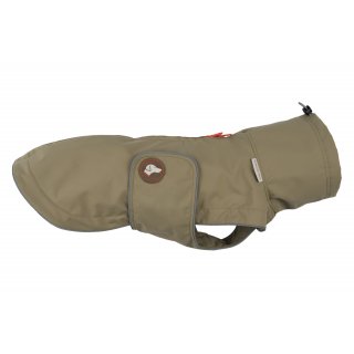 Theo & Emma Hunderegenmantel Cooper Khaki mit Brustband Khaki