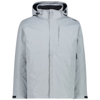 CMP Damen Jacke mit herausnehmbarer Innenjacke Grau 36