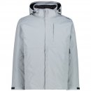 CMP Damen Jacke mit herausnehmbarer Innenjacke Grau 36