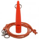 ACME Hundepfeife No. 211,5 mit Pfeifenband (Basic) DG Orange / Leuchtorange