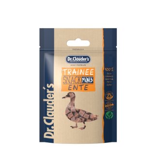 Dr.Clauder´s Hunde & Katzen Trainee Snack Mini Ente 50g