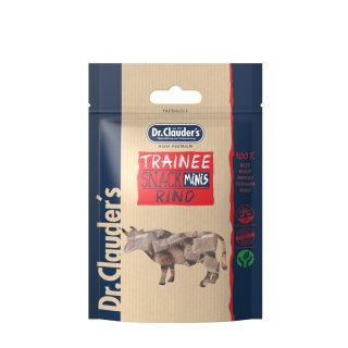 Dr.Clauder´s Hunde & KatzenTrainee Snack Mini Rind 50g