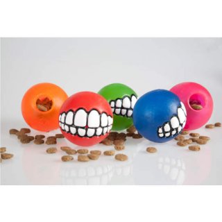 Rogz Hundespielzeug Grinz Ball Limette L