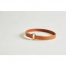 Helen Wells Halsband Tag Cognac