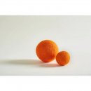 Helen Wells Wollball gefilzt Orange