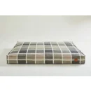 Helen Wells Hundebett Tweed Charcoal Grau