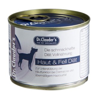 Dr.Clauder´s Hunde Nassfutter Diät FSD Haut & Fell