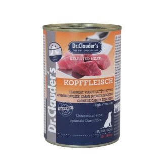 Dr.Clauder´s Hunde Nassfutter Selected Prebiotics Kopffleisch