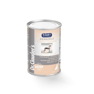 Dr.Clauder´s Hunde Nassfutter Selected Meat Sensible Lachs pur