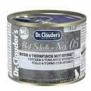 Dr.Clauder&acute;s Katzen Nassfutter Best Selection No 5 Huhn &amp; Thunfisch mit Spinat
