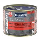 Dr.Clauder&acute;s Katzen Nassfutter Best Selection No 8 Rind &amp; Ente mit Kartoffeln