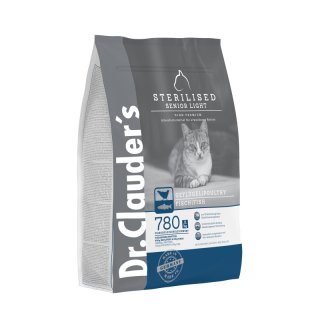 Dr.Clauder´s Katzen Trockenfutter High Premium Sterilised Senior Light