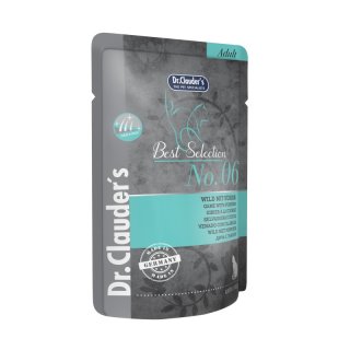 Dr.Clauder´s Katzen Nassfutter Best Selection No 6 Wild mit Kürbis 85g