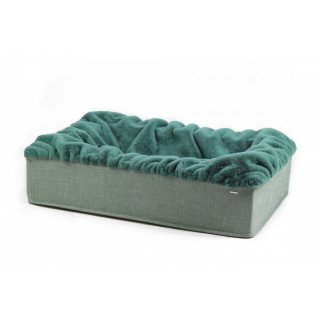 Dogspring by MAUL Hundebett Buddelbox Pemba Mintgrün