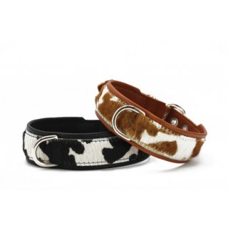 Maul Ledermanufraktur Halsband Kuhfell Cognac