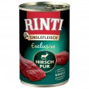 Rinti Hunde Nassfutter Dose Singlefleisch Exclusive