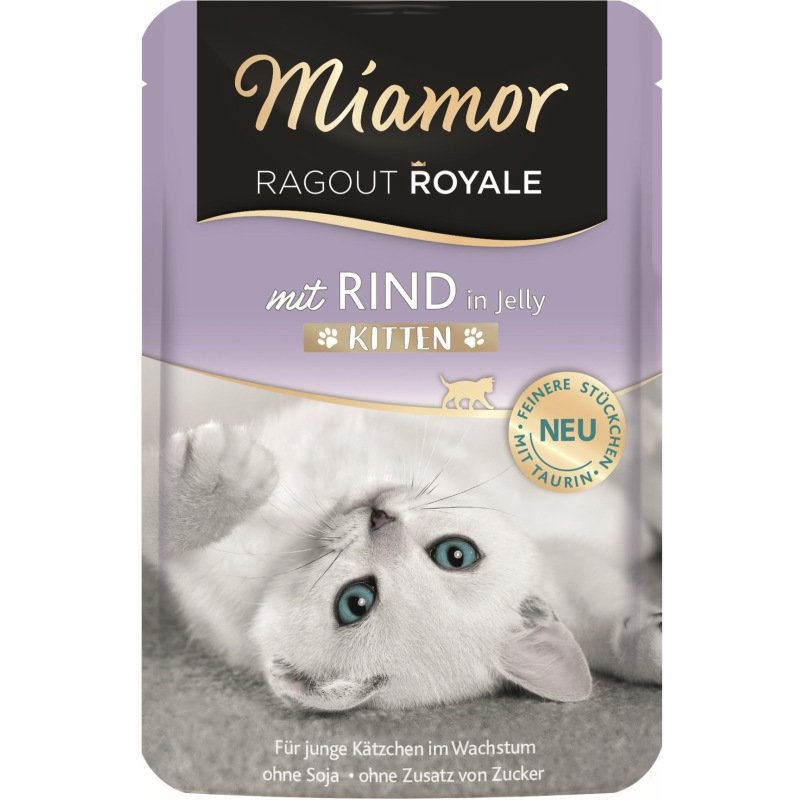Miamor Kitten Nassfutter Frischebeutel Ragout Royale in Jelly - jetzt