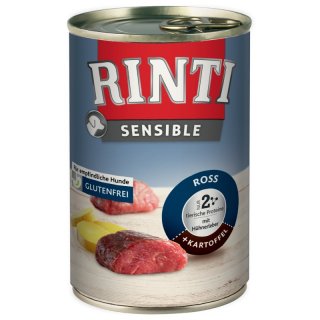 Rinti Hunde Nassfutter Dose Sensible 800g Lamm & Reis