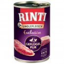 Rinti Hunde Nassfutter Dose Singlefleisch Exclusive 400g Ziege