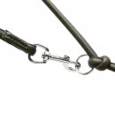 Hunter Verstellbare F&uuml;hrleine Round &amp; Soft M&uuml;nchen Gr&uuml;n L&auml;nge max. 200 cm | Durchmesser 1,0 cm