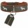 Hunter Teckel-Halsband München Grün/Cognac