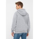 Derbe Herren Hoodie St&uuml;rmm&ouml;we Grau