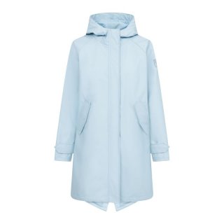 Derbe Damen Parka Friese Traveby Hellblau