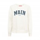 Derbe Damen Sweatshirt Moin Leo Off White