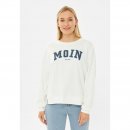 Derbe Damen Sweatshirt Moin Leo Off White