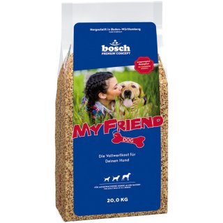 Bosch Hunde Trockenfutter My Friend Kroketten Adult 20kg