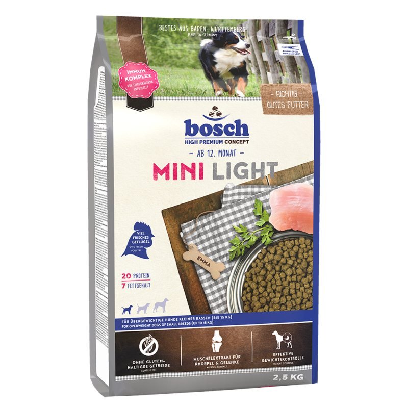 Thumbnail - Bosch Hunde Trockenfutter HPC Mini Adult Light 2,5kg