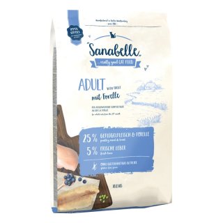 Sanabelle Katzen Trockenfutter Adult Forelle 10 kg