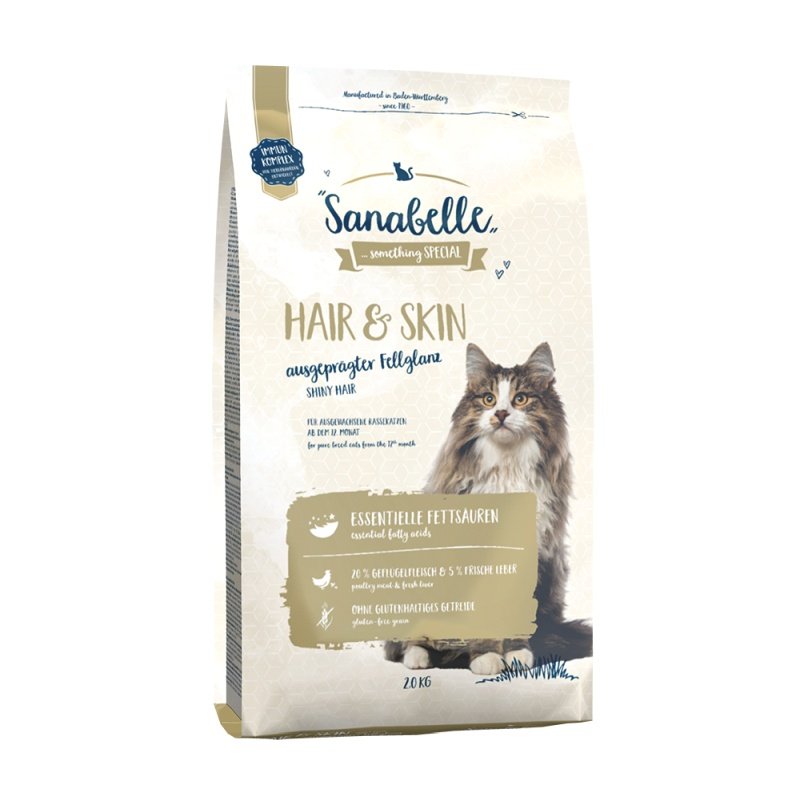 Thumbnail - Sanabelle Katzen Trockenfutter Adult Hair & Skin 2 kg