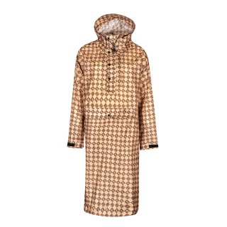 Rainkiss Unisex Poncho Damier