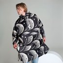 Rainkiss Unisex Poncho Half Moon Smiley