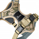 Hunter Hundegeschirr Divo Camouflage Rosa M