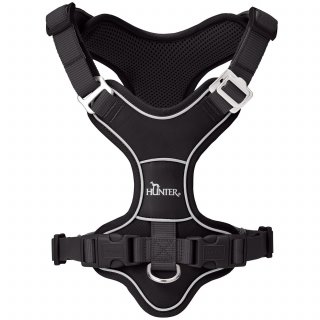 Hunter Hundegeschirr Divo UP Schwarz XS
