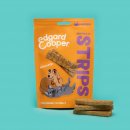 Edgard &amp; Cooper Hundesnacks Snuggle Up Stripes Truthahn und Huhn 75g
