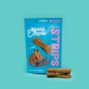 Edgard &amp; Cooper Hundesnacks Snuggle Up Stripes Truthahn und Huhn 75g