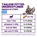 Edgard &amp; Cooper Hundesnacks Snuggle Up Stripes Truthahn und Huhn 75g