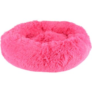 Flamingo Hundebett Krems rund Dunkelrosa 50x50x18cm