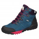 Waldläufer Damen Halbstiefel H-Amiata Lago Lila Purple