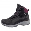 Waldläufer Damen Halbstiefel H-Emma Schwarz Fuchsia