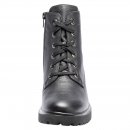 Waldläufer Damen Stiefelette H-Luise Schwarz