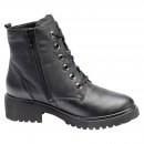 Waldl&auml;ufer Damen Stiefelette H-Luise Schwarz