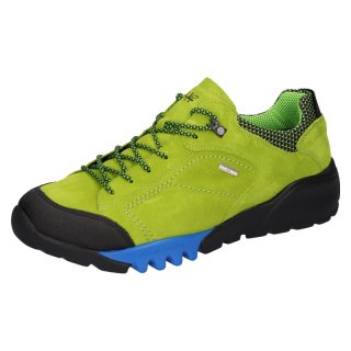 Waldläufer Herren Halbschuh H-Fritz Schwarz Grün Fichte 8 UK - 42 EU
