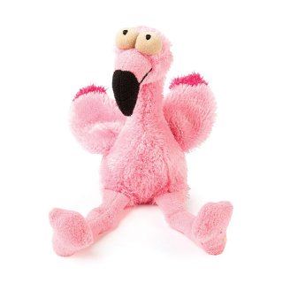 FuzzYARD Hundespielzeug Flo der Flamingo