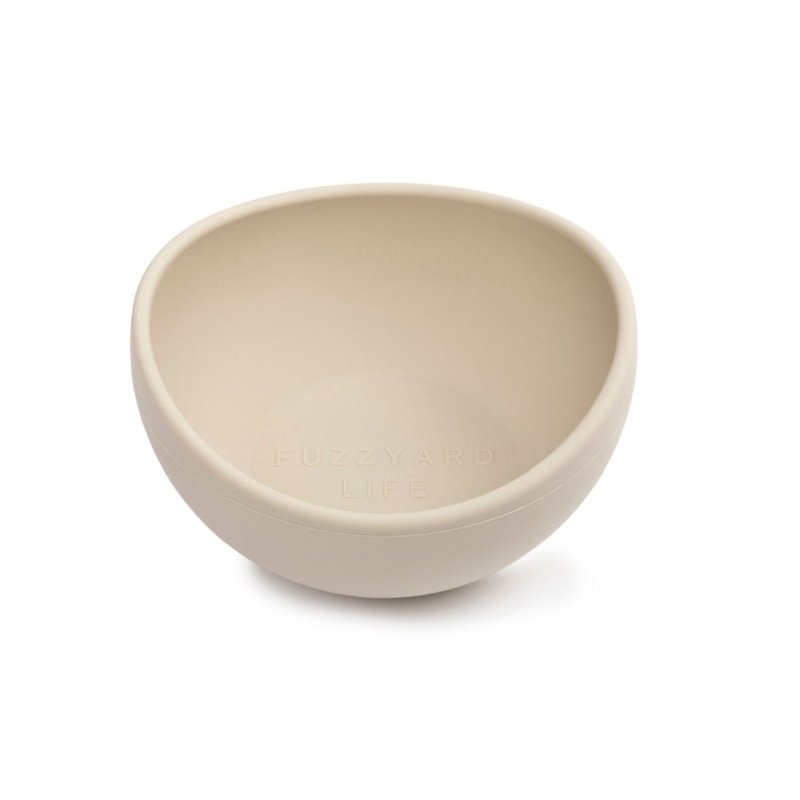 FuzzYARD LIFE Napf Silicone Bowl Off White M