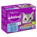 Whiskas Katzen Nassfutter Portionsbeutel in Gelee...