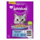 Whiskas Katzen Nassfutter Portionsbeutel in Gelee...